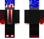 blue red