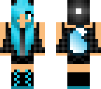 blue wolf girl