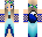blue wolf girl