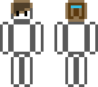 brown hair robot
