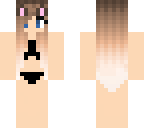 cat bikini girl