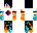 cool guy with ice and fire powers