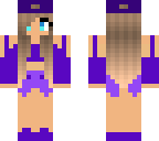 cute purple tomboy