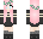 emo with pink hair