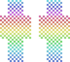 faded rainbow