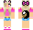 fixed pink cat girl