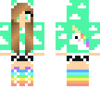 girl rainbow