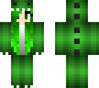 green - dino onzie