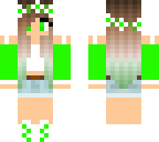 green girl