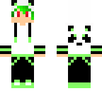 green panda