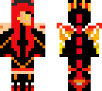 lava dragon girl