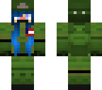 millitary blue
