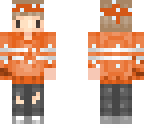 orange chibi boy