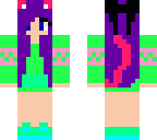 pink cat girl
