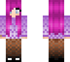 pink haired girl