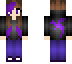 purple dragon girl