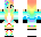 rainbow girl