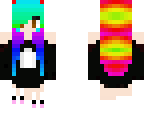 rainbow girl