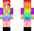 rainbow girl edit