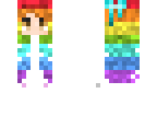 rainbow hair