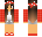 red flannel girl