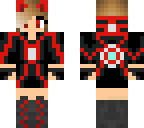red tron girl