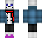 sans with papyrus' scarf
