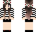 striped girl