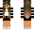 tan flower girl