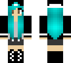 turquoise girl