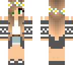 vest girl with green eyes
