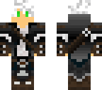 white haired warrior