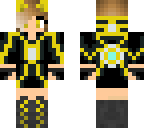 yellow tron girl