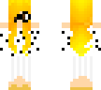 alphys wearing a skirt