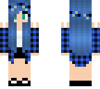 blue hair