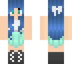 blue hair