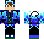 blue hoodie