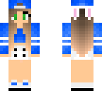 bunny girl blue