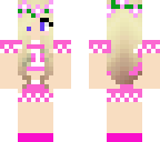 cheer captian in pink