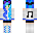 cute blue dj