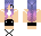 cute purple hair