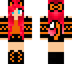 fire cat girl