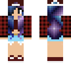 galaxy girl with hat