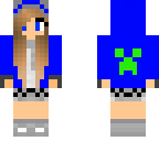 mc creeper girl