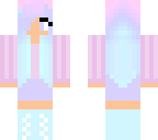 pastel sweater girl