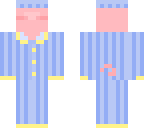 pig pajama eyes closed