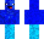 pixelated blue derp