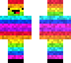pixelated rainbow derp