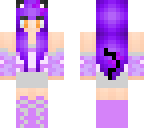 purple kawaii chna