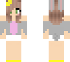 rabbit spring girl